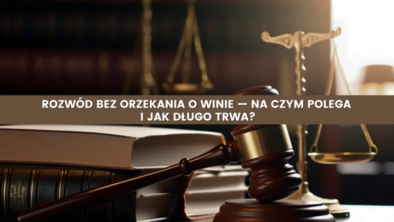 Rozwód bez orzekania o winie — na czym polega i jak długo trwa?